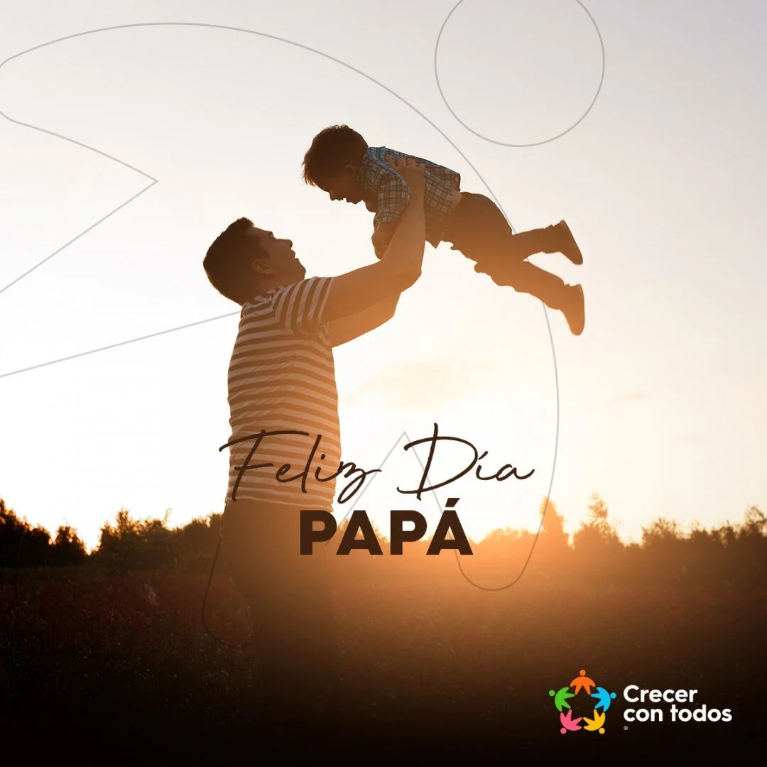 &iexcl;Feliz d&iacute;a p&aacute;! ❤️
.
.
#CrecerConTodos