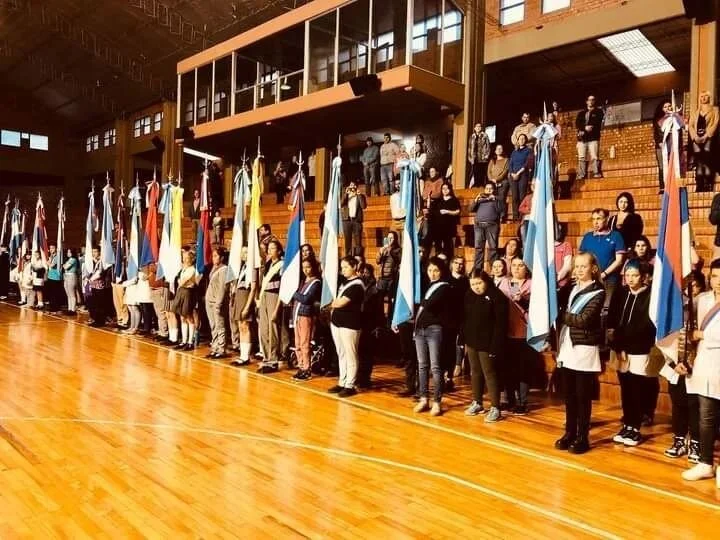 Participamos con los j&oacute;venes del Centro de D&iacute;a de CeMAD del Acto en Homenaje al General San Mart&iacute;n.