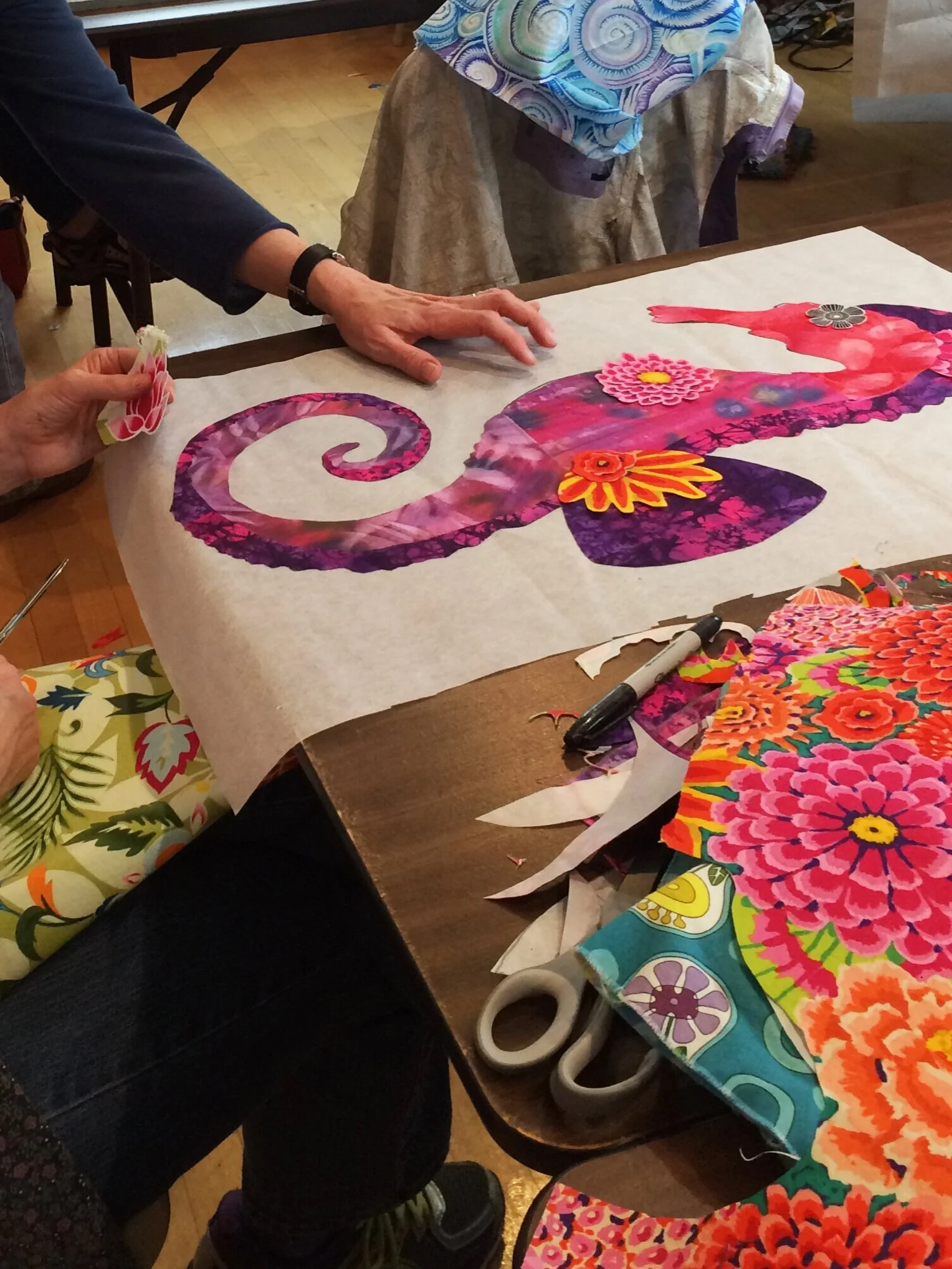 Workshop: Introduction to Fabric Collage (Copy)