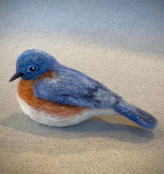 Workshop: Needle Felted Bluebird (Portsmouth)