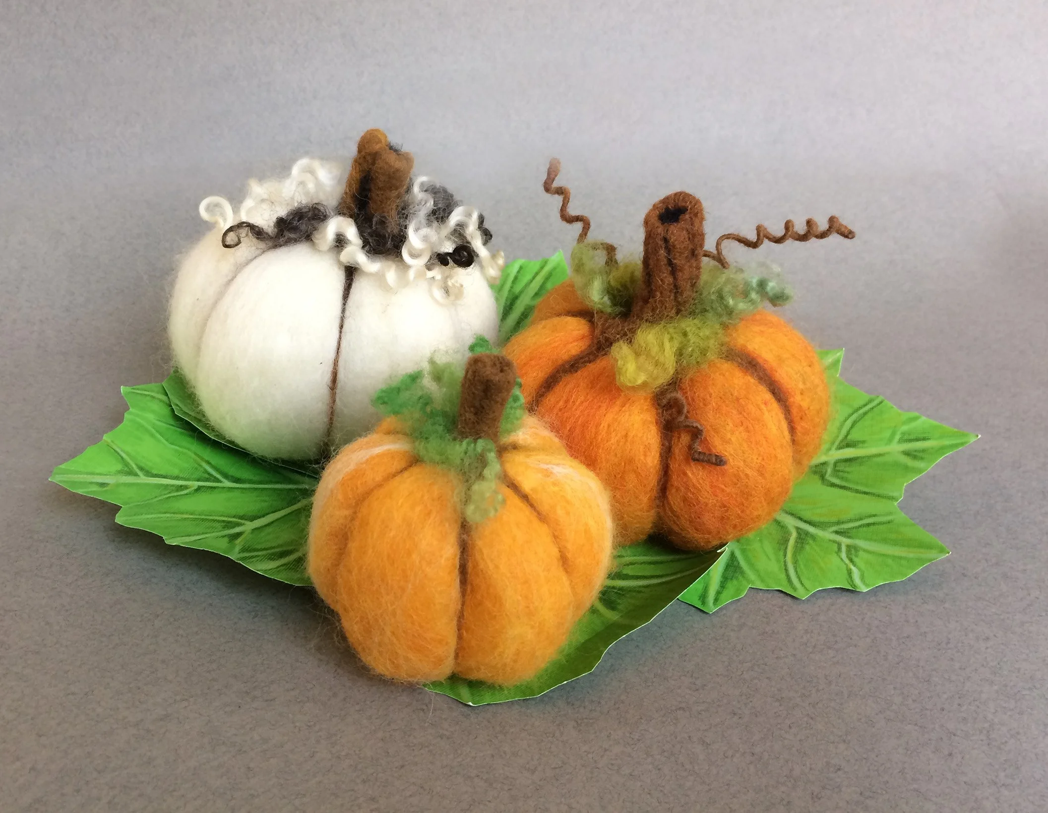 Workshop: Felted PUMPKIN (Currier Museum)