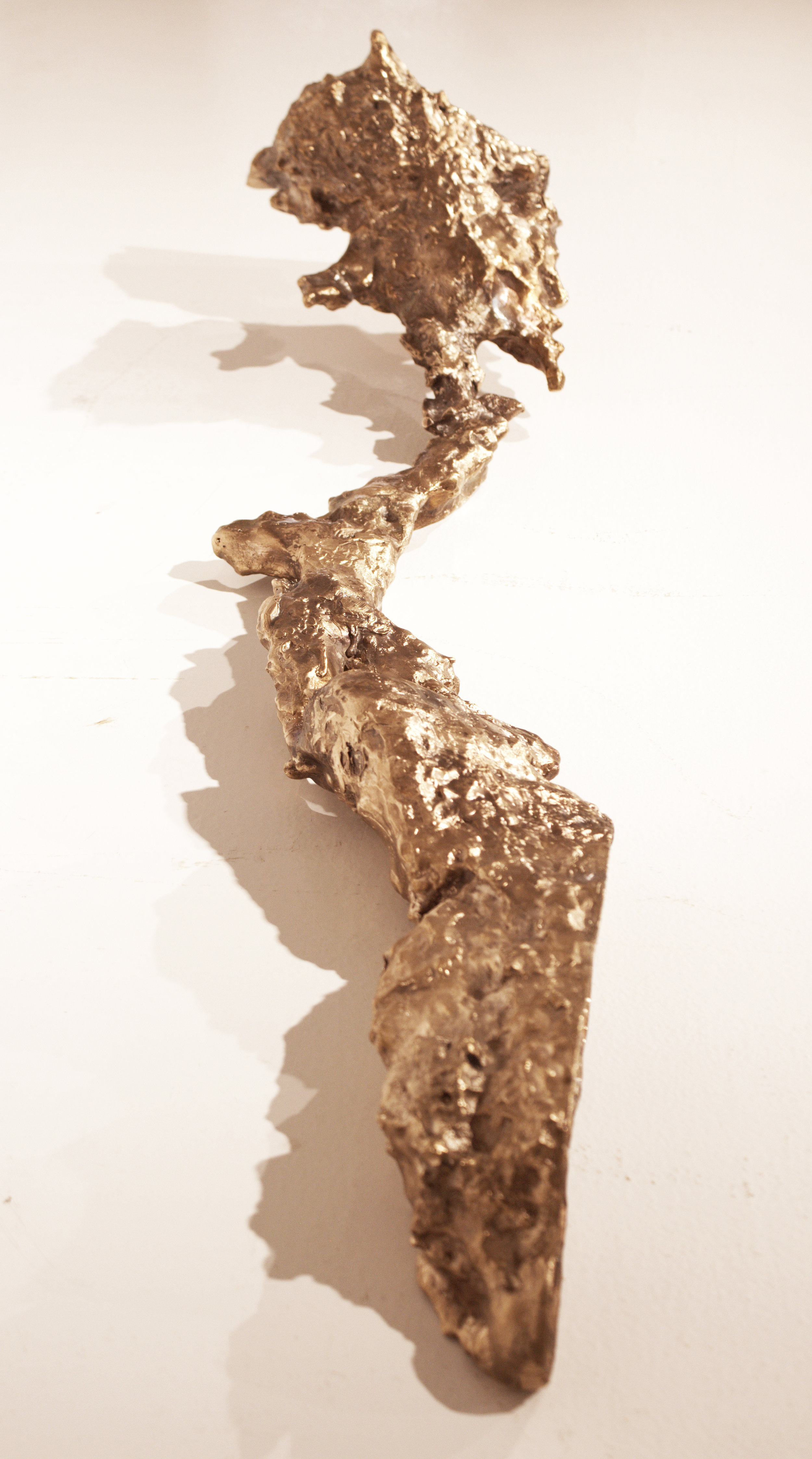   Am 1.0: Mbai bronze  … “We cast in bronze that which larva casts unseen, a void of space to unbuild this age, the beautiful and wretched anthropocene. If it is ratified, or if it is not, that which is certain, man and woman have cast on nature a ro