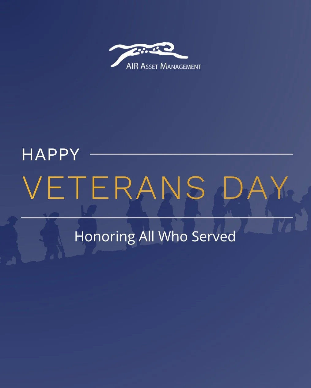 Happy Veterans Day 🇺🇸 &mdash; #AIR honors and thanks all who served.