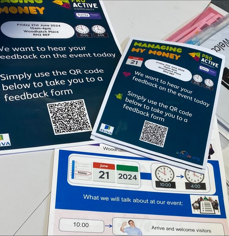 Managing my Money event day