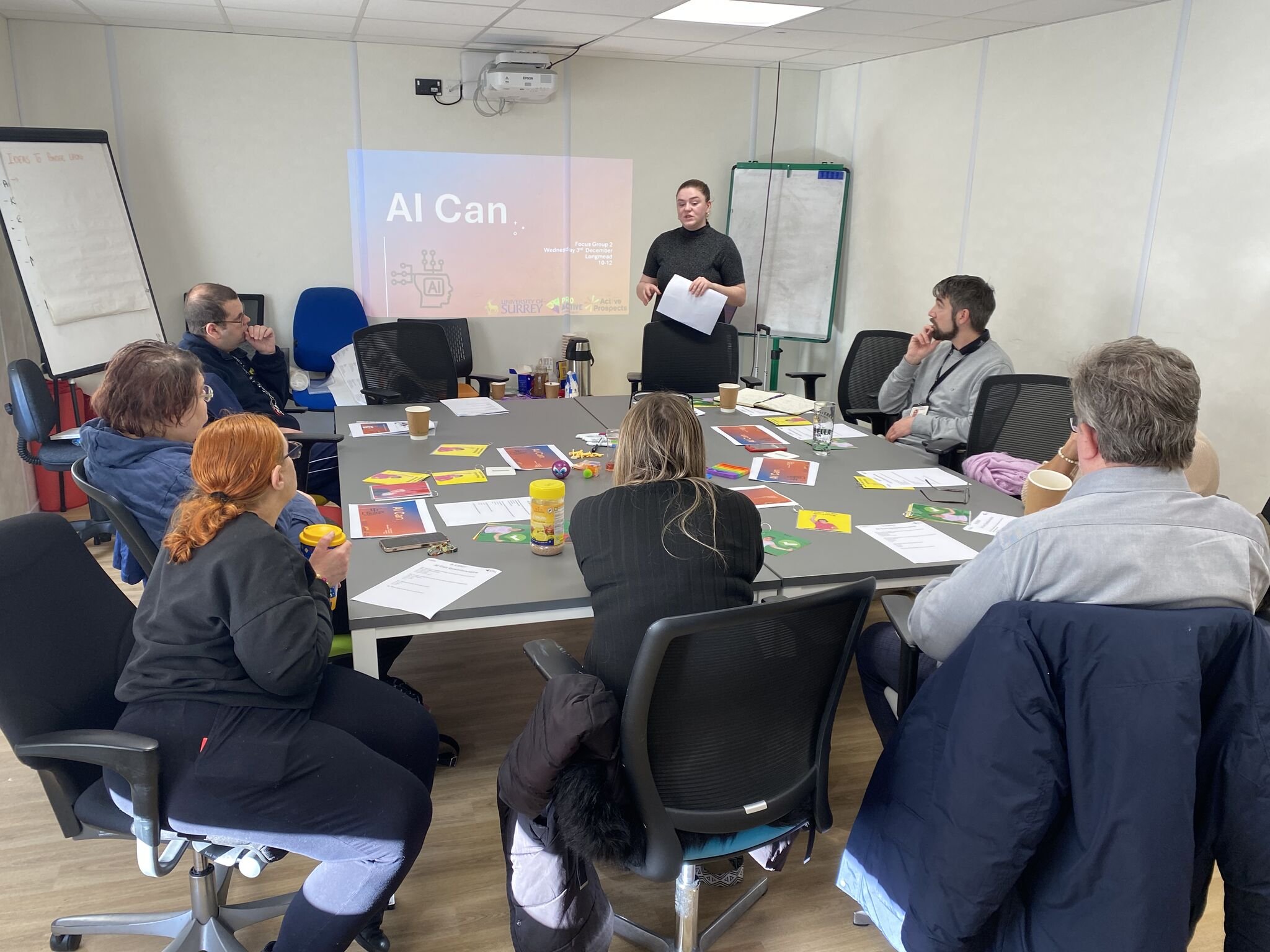 AI Can!  An exciting new project with University of Surrey and Active Prospects