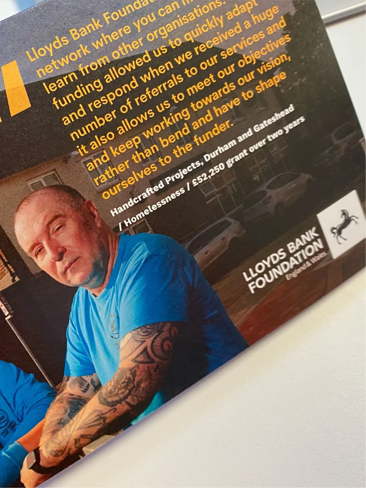 Lloyds Community Foundation grant update