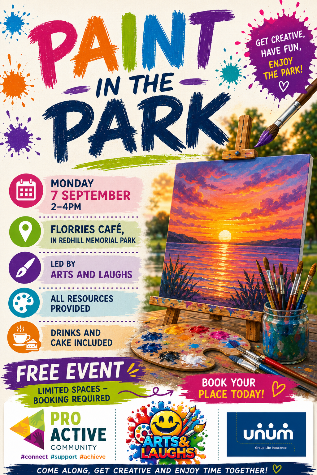 Paint in the Park comes to Redhill