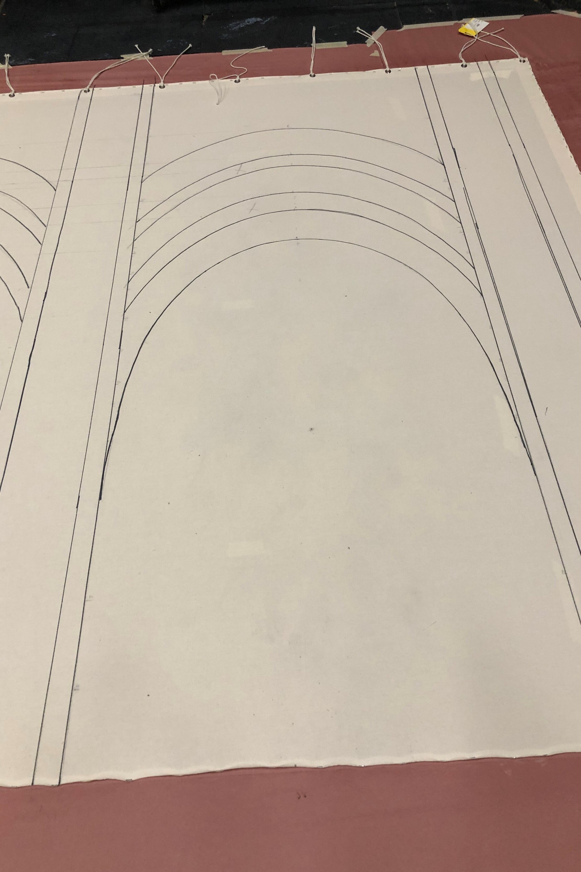 First Archway Drawn