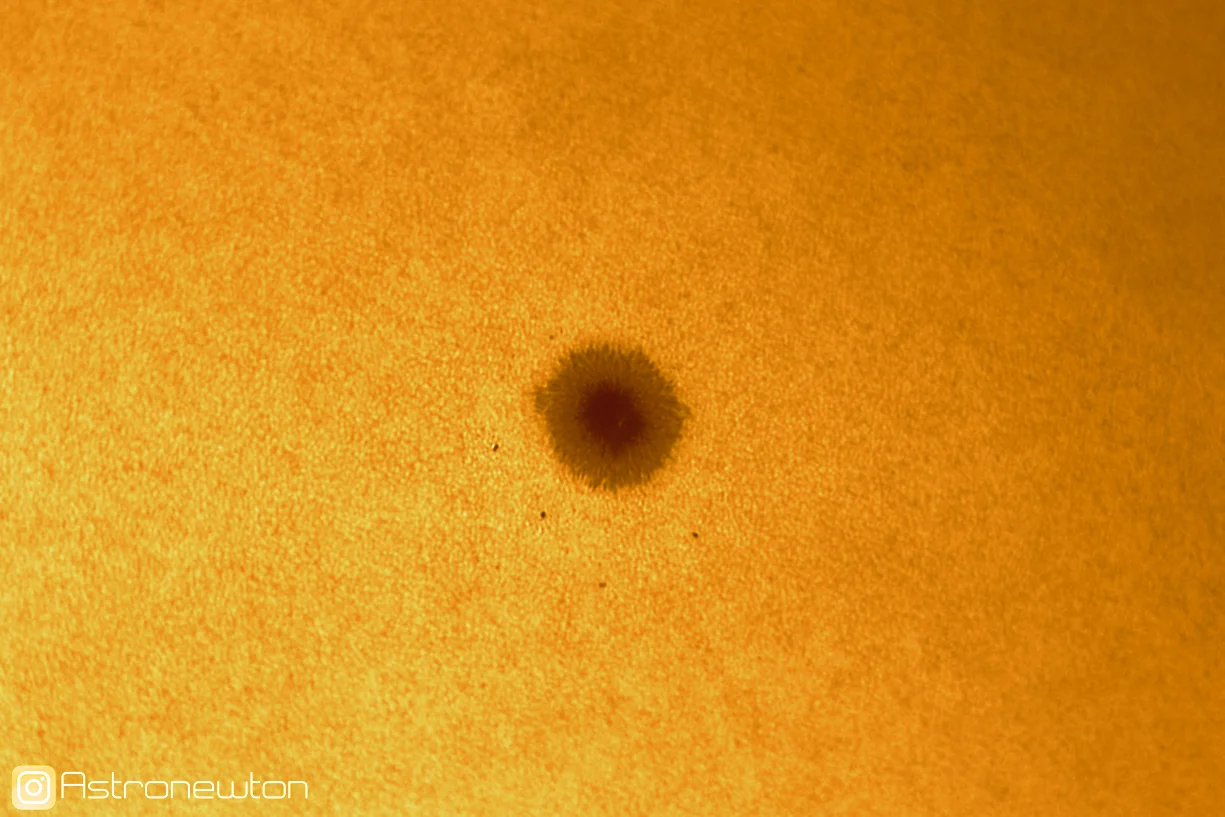 Sunspot AR2738 taken at 2000mm Focal Length