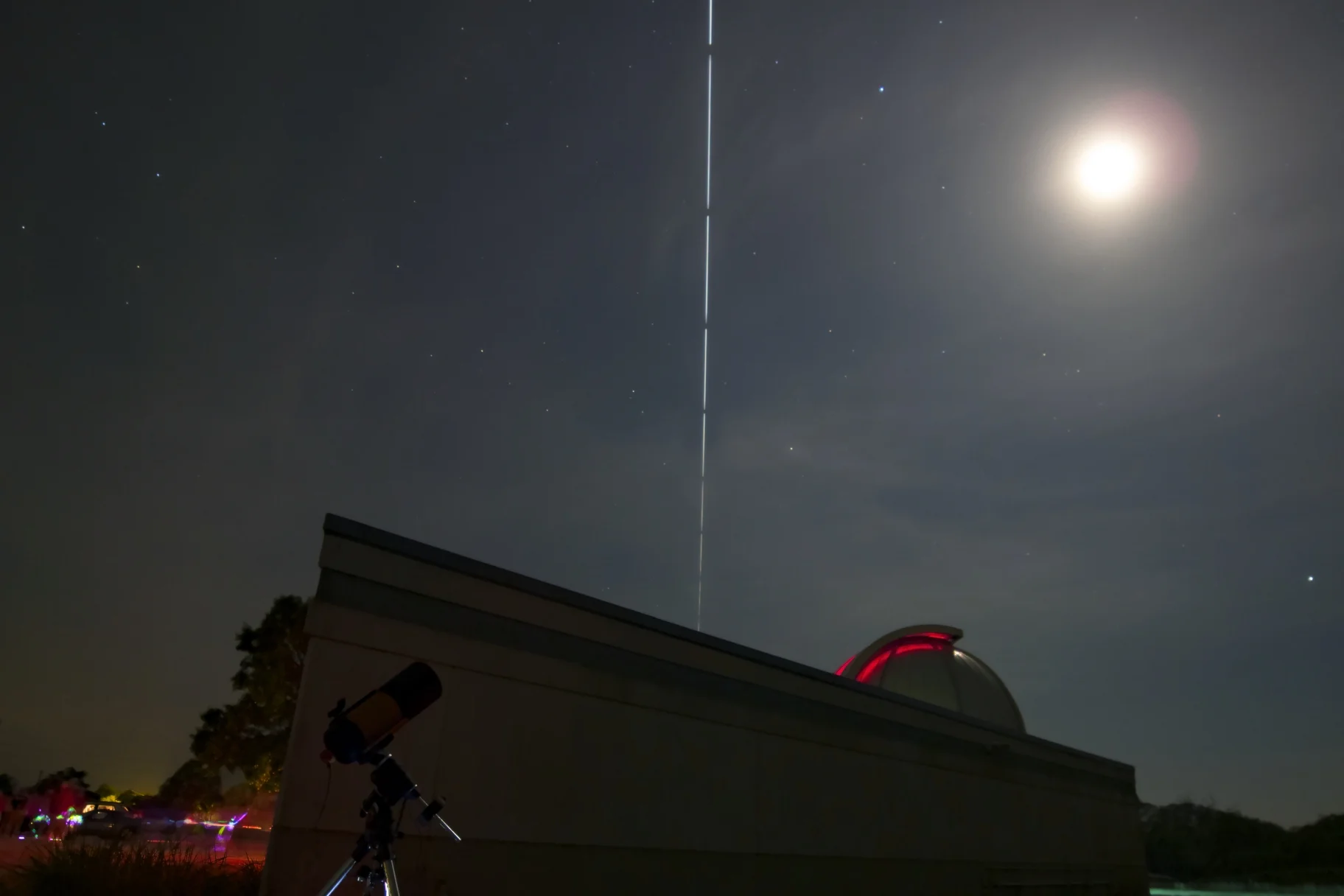 ISS transit captured in 14mm from the Lake Afton Observatory in April 2018