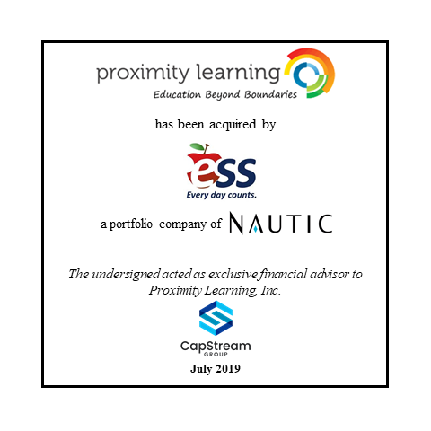 Proximity Learning has been acquired by  ESS