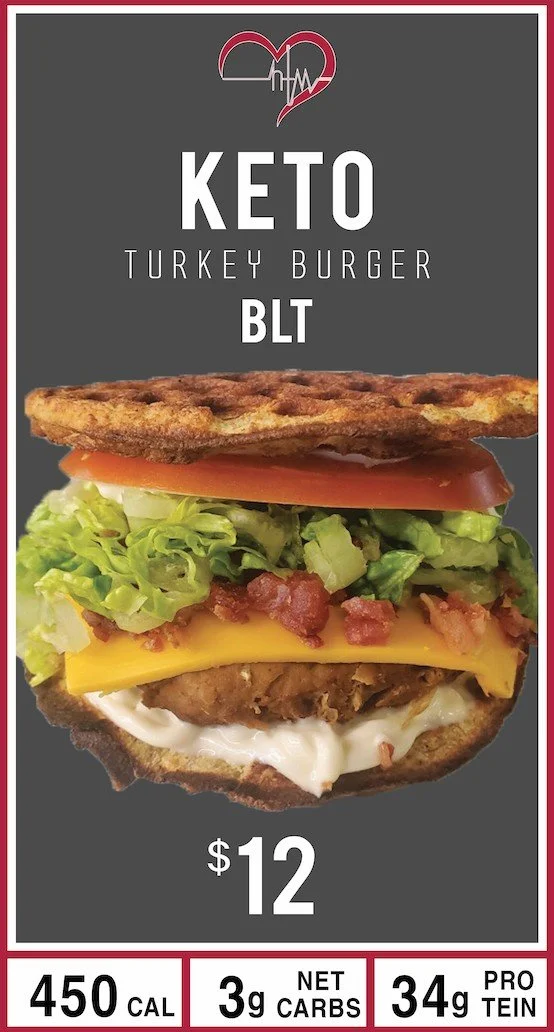 Turkey Burger - BLT