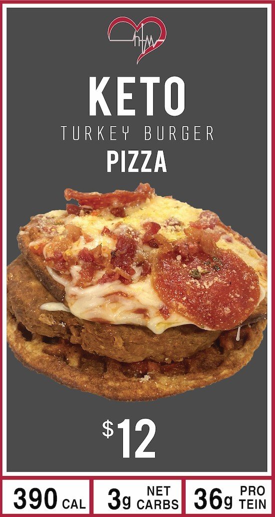Turkey Burger - Pizza