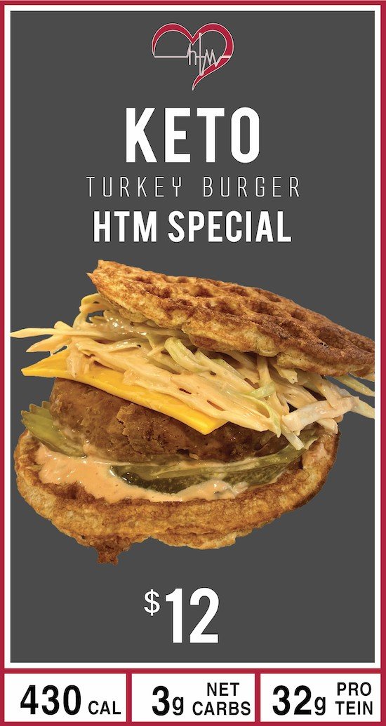 Turkey Burger - HTM Special