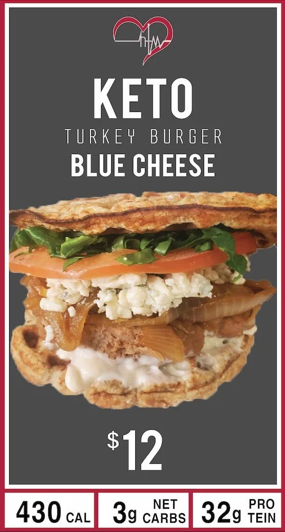 Turkey Burger - Blue Cheese