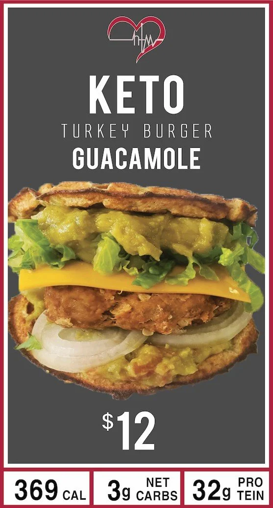 Turkey Burger - Guacamole