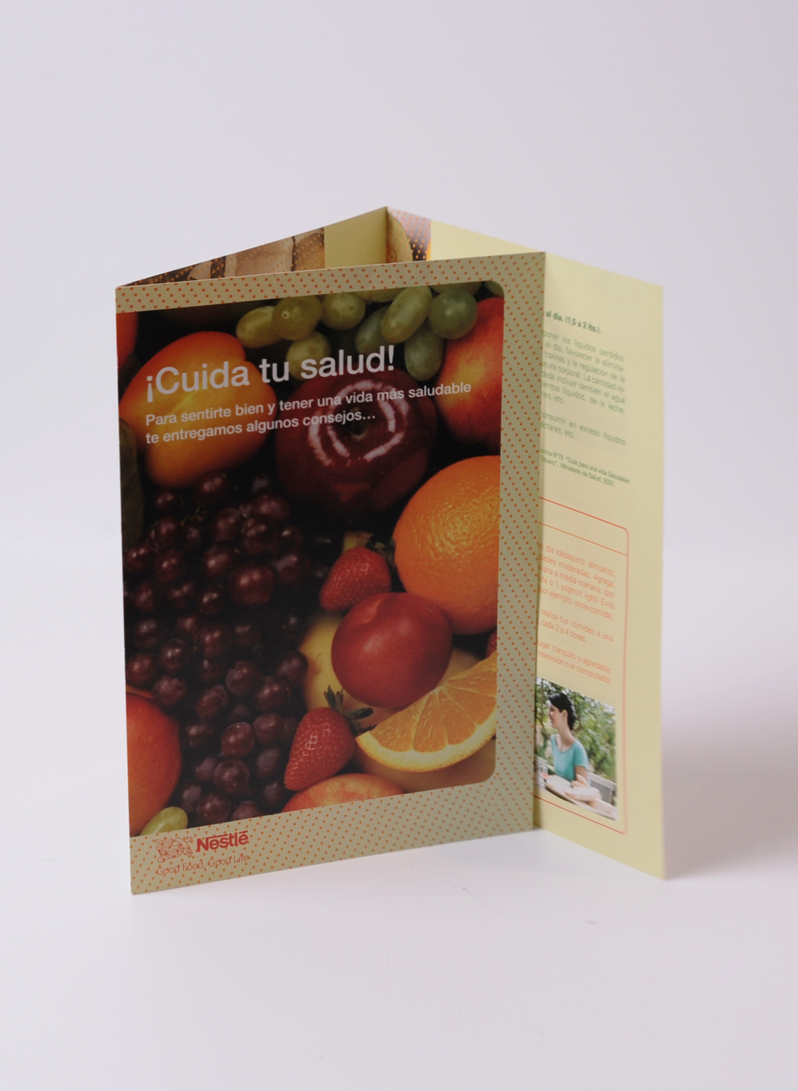  Nestle SA.  Tríptico “Cuida tu Salud”.  