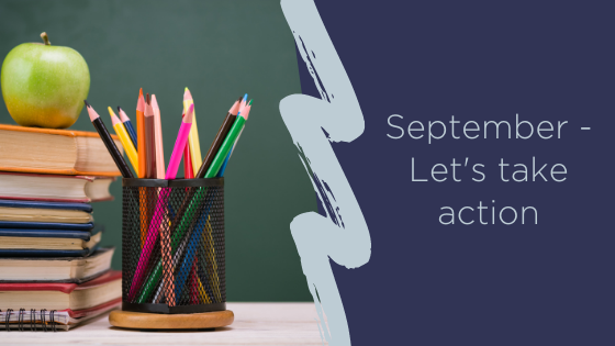 September - let's take action!