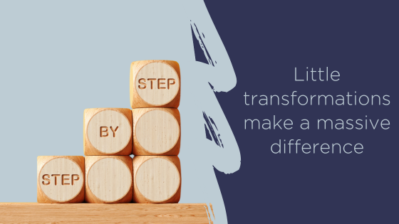 Little transformations make a massive difference
