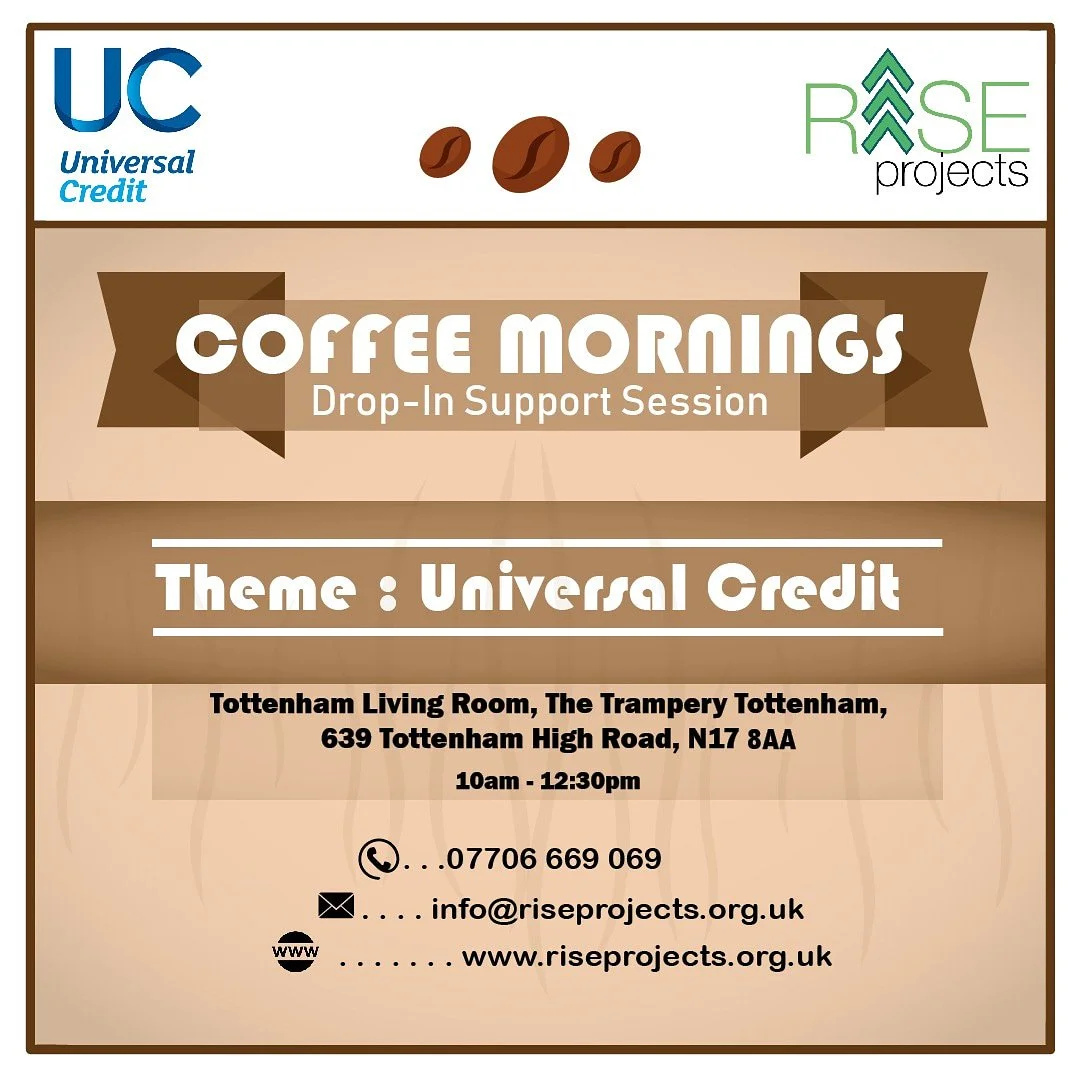 Coffee Morning and Drop-in Support Session - Universal Credit Workshop 