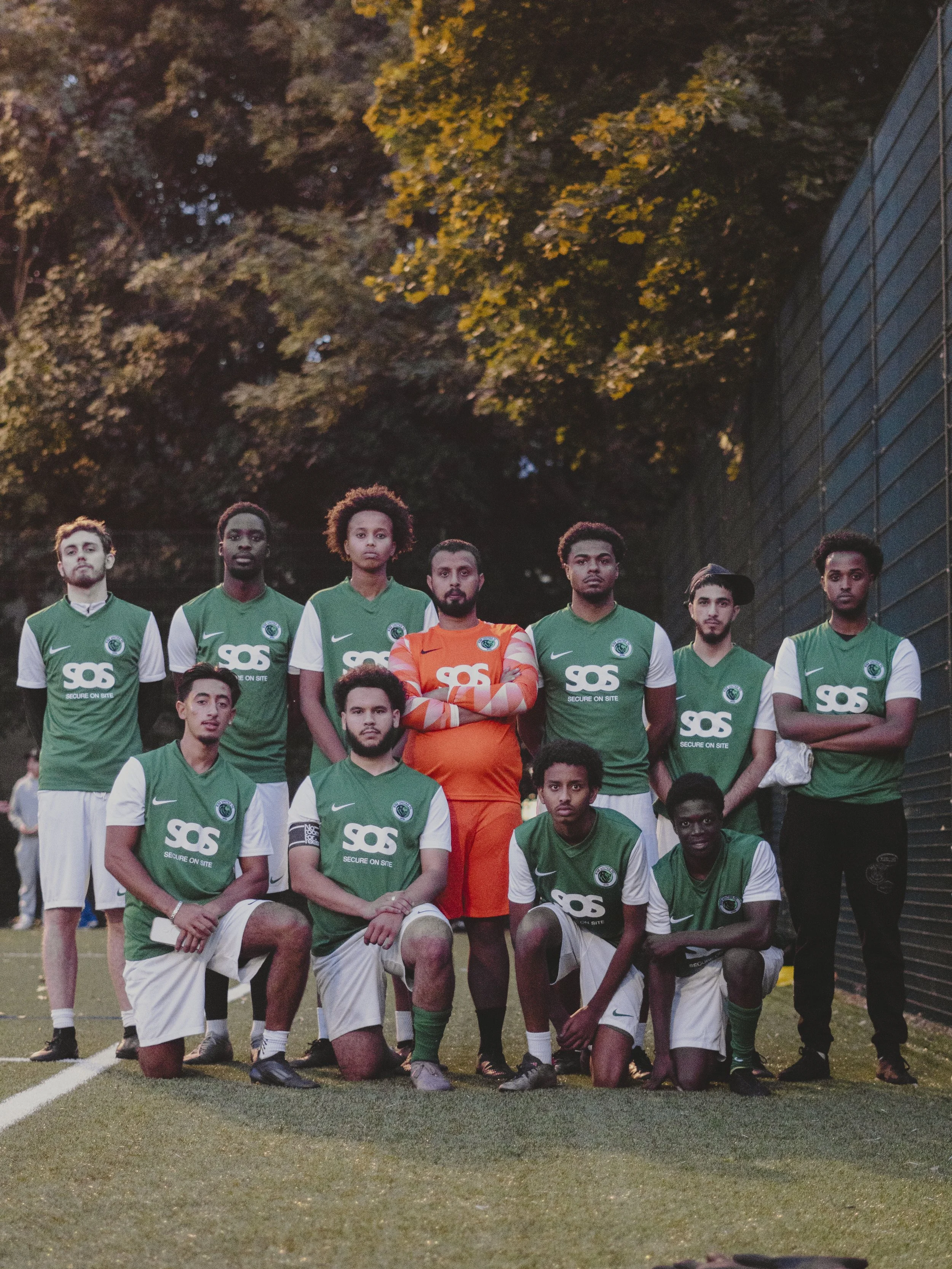 RISE United FC Debuts New Kit Sponsored by SOS Security at Market Road Summer Tournament