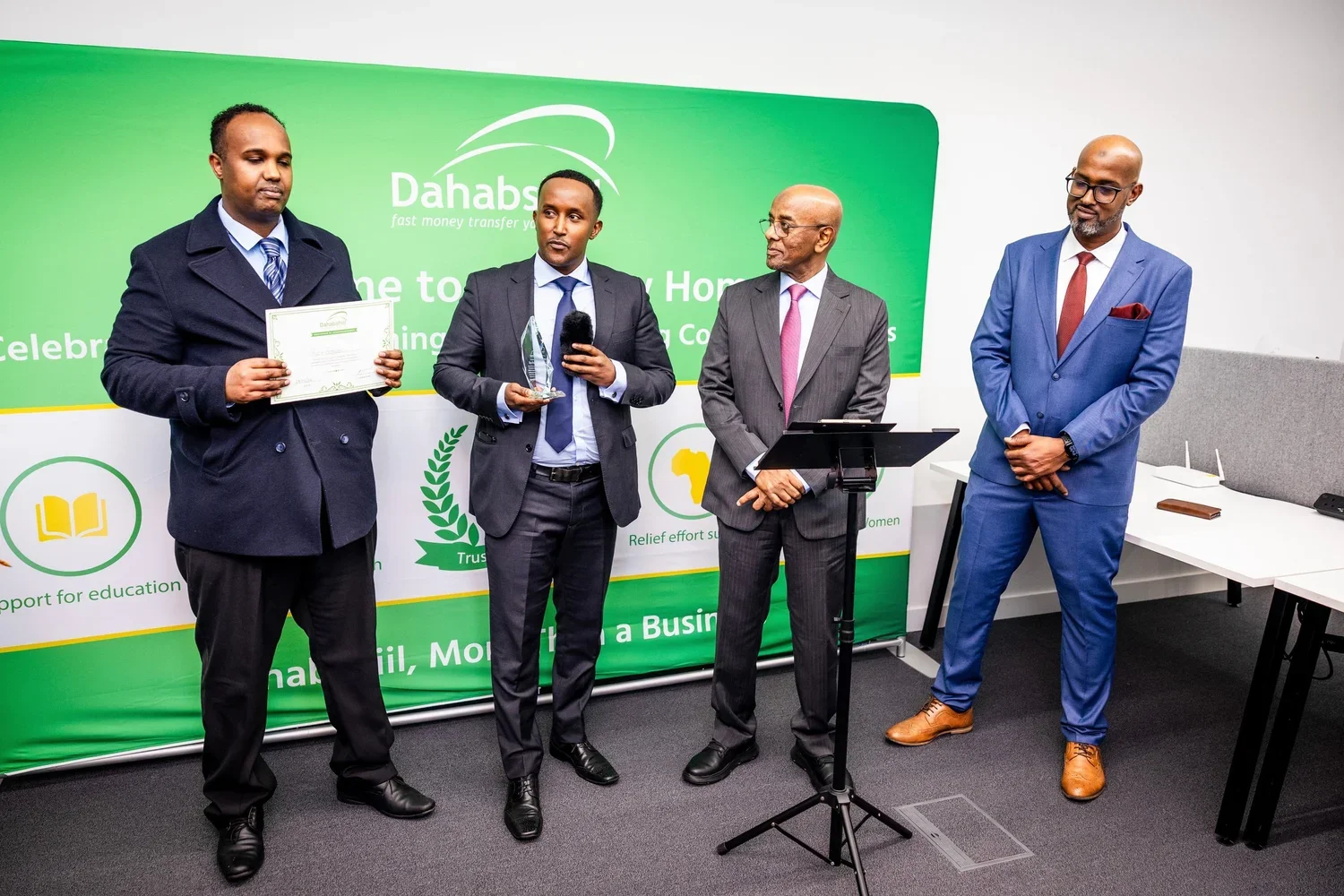 RISE Projects Receives Community Acknowledgement Award from Dahabshiil Bank