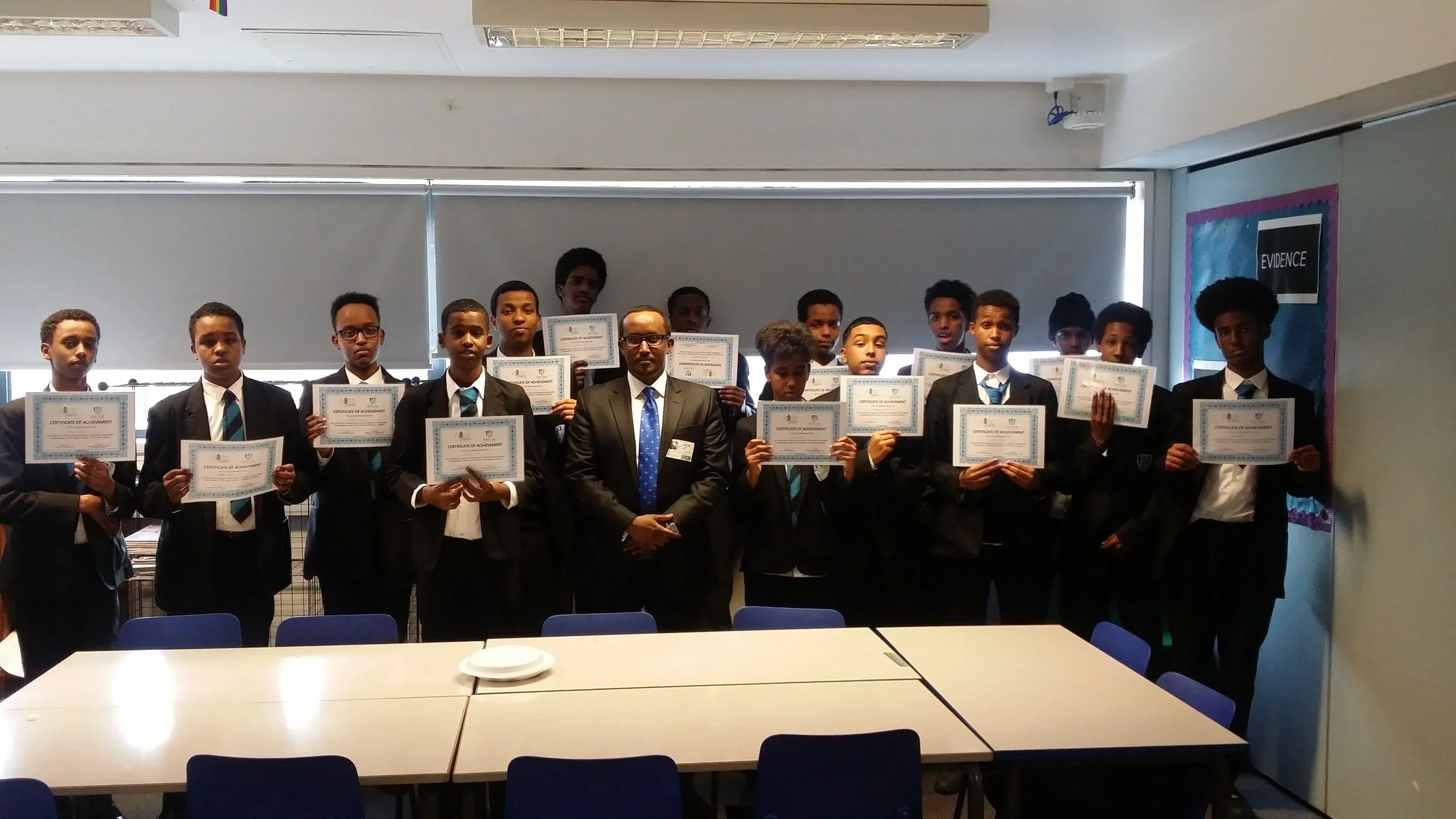 Park View Academy Student completed RISE Mentoring Programme 