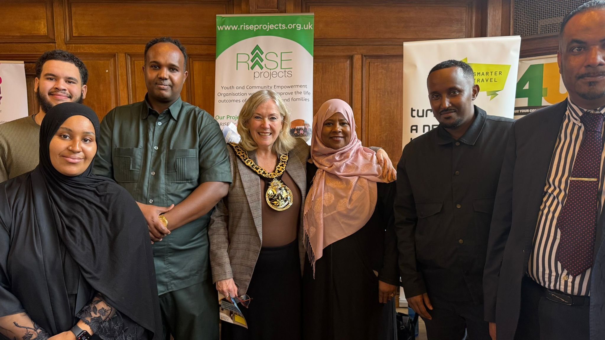 RISE Projects representatives at the Haringey Community Showcase and Awards 2024