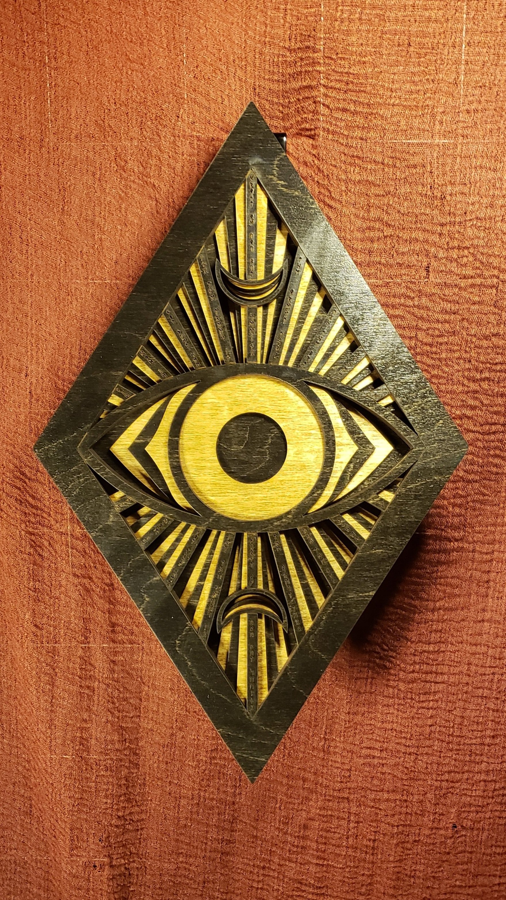 Third Eye Diamond With Runes
