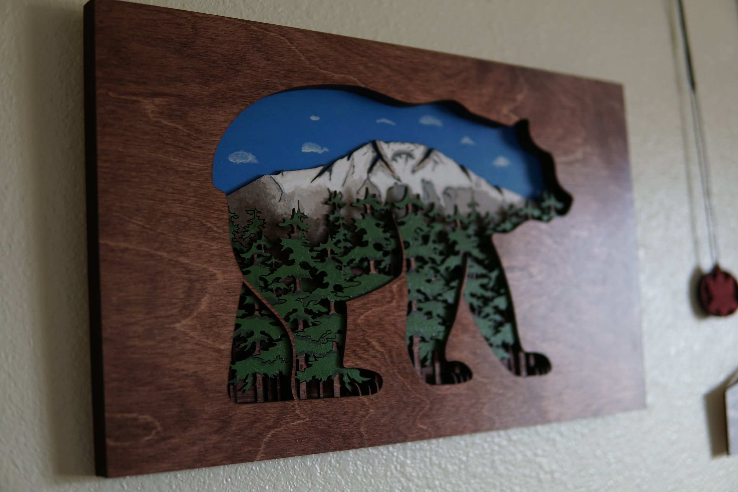 Layered Bear (Mt. St. Helens)