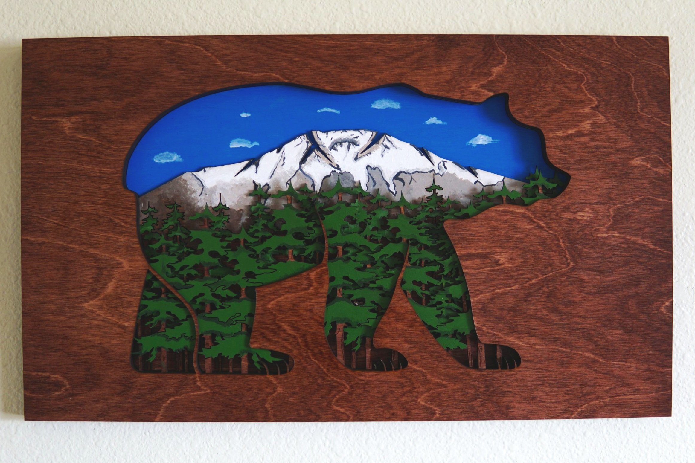 Layered Bear (Mt. St. Helens)