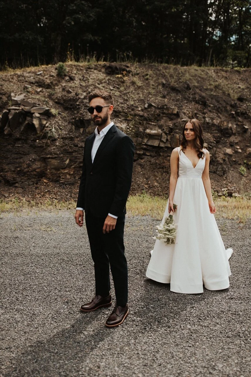 NY bridal hair waves