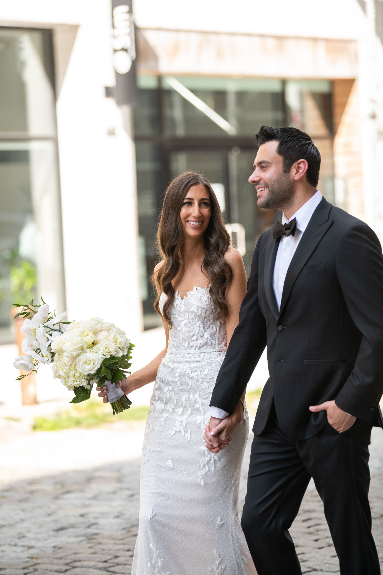 Tri-state bridal hair waves