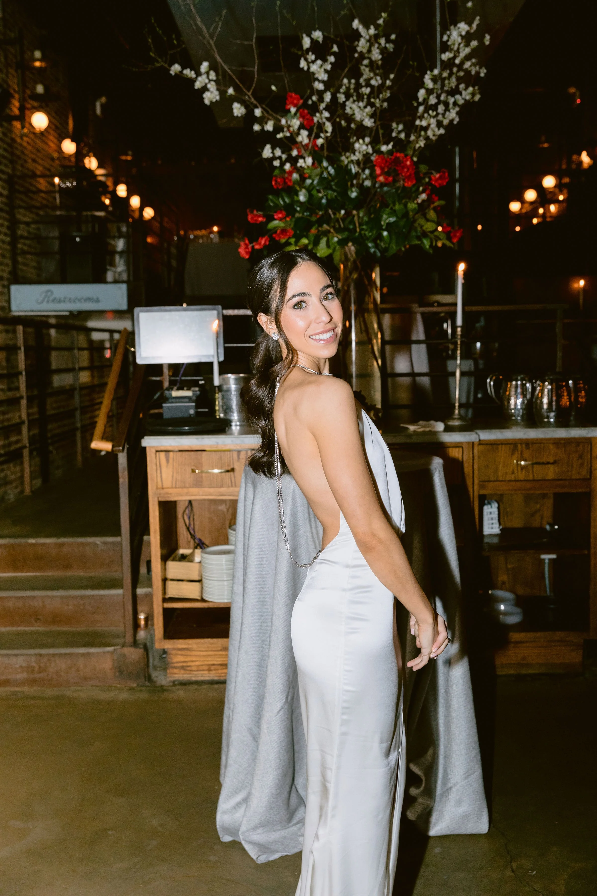 NYC bridal hair ponytail