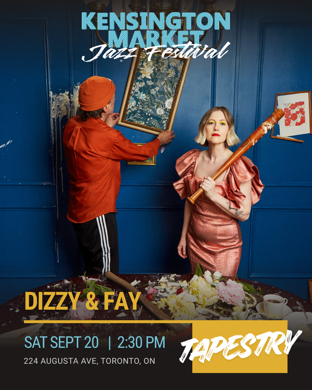 Toronto, On - Kensington Market Jazz Festival