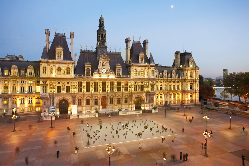 Rythmes d'Automne, Parvis Hotel de Ville, 2012