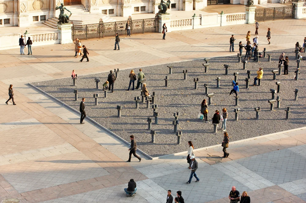 Rythmes d'Automne, Parvis Hotel de Ville, 2012