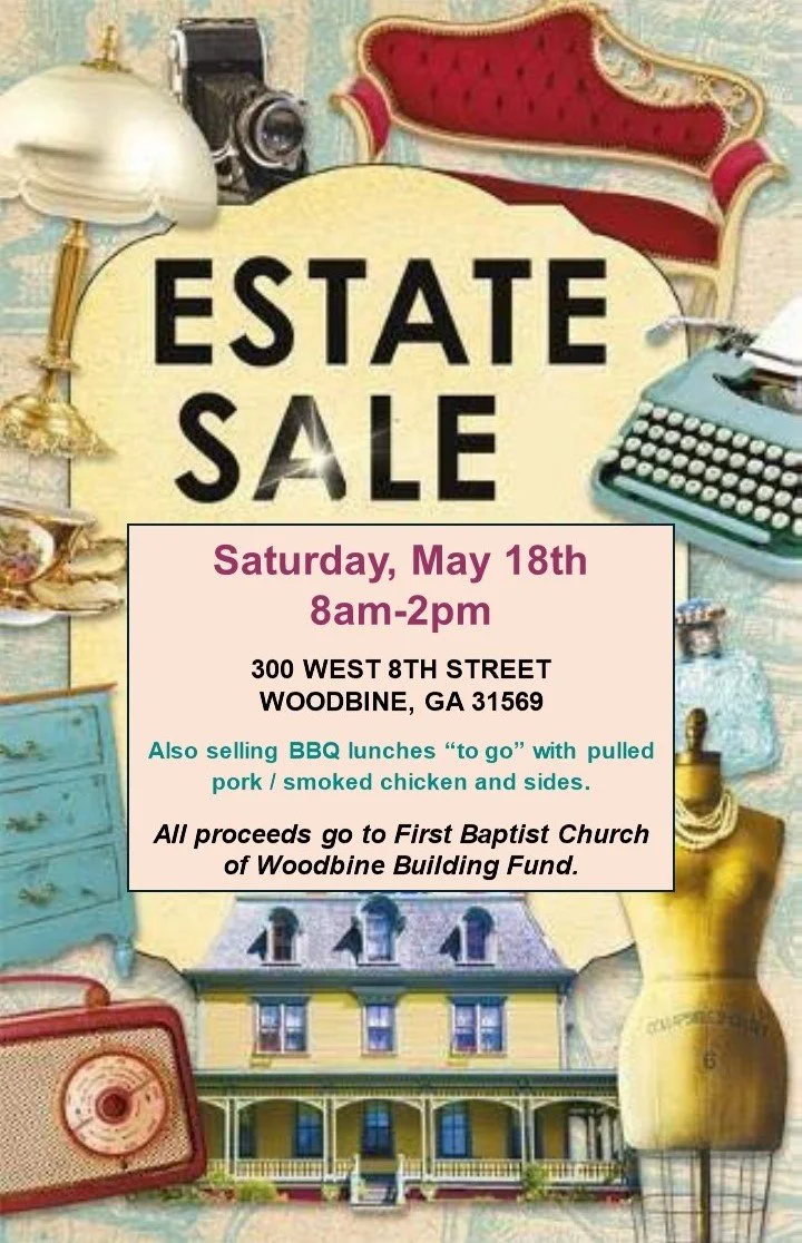First Baptist Woodbine - Estate Sale
