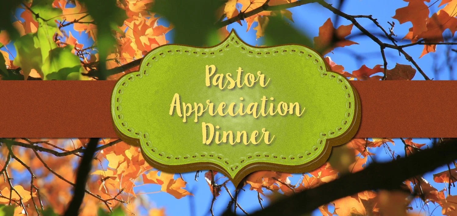 Pastor Appreciation Dinner 