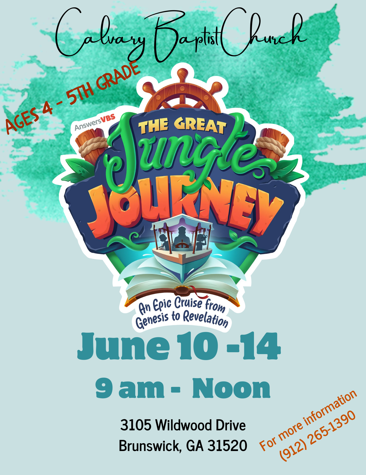 Vacation Bible School - Calvary Baptist Church