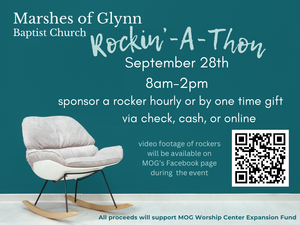 Marshes of Glynn Baptist - Rockin-A-Thon Fundraiser