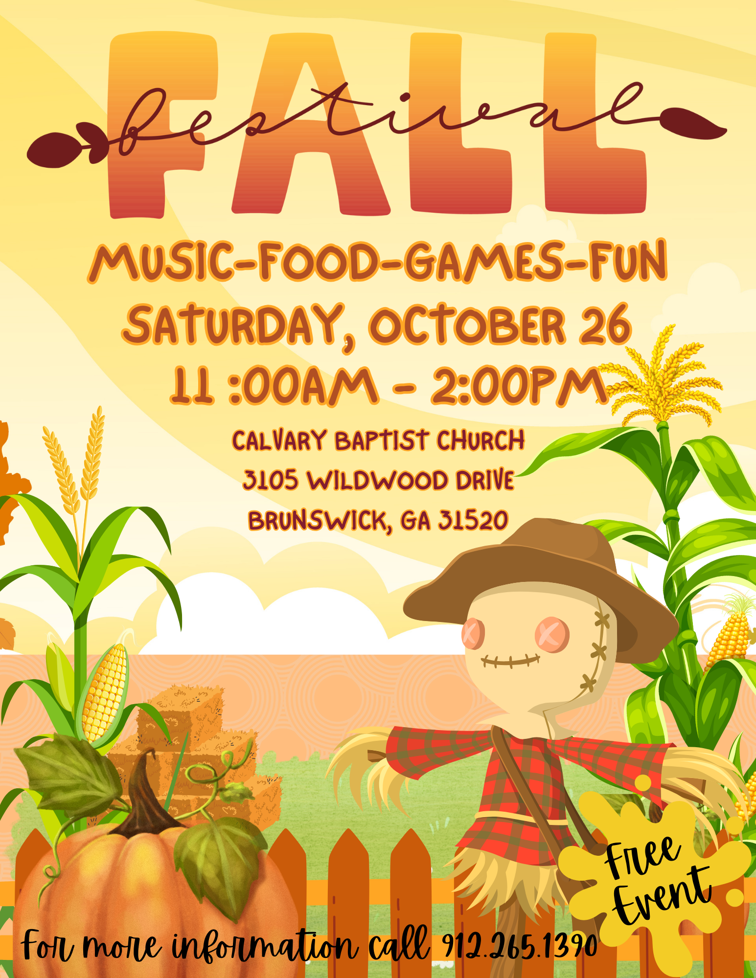 Calvary Baptist - Fall Festival