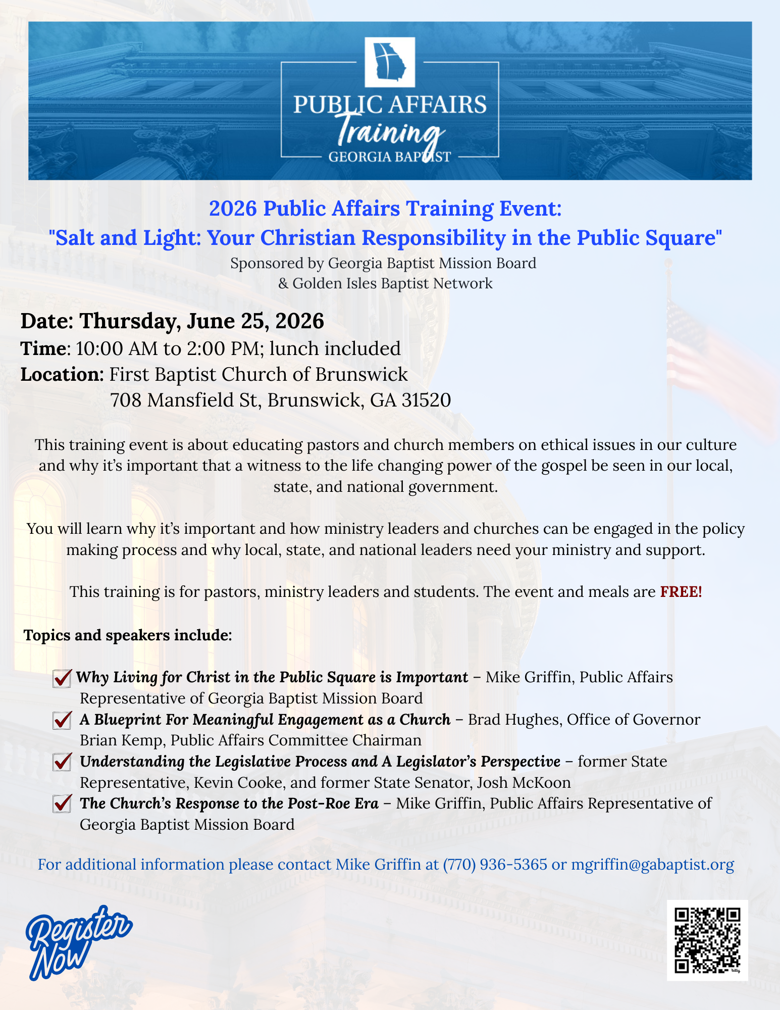 Public Affairs Training