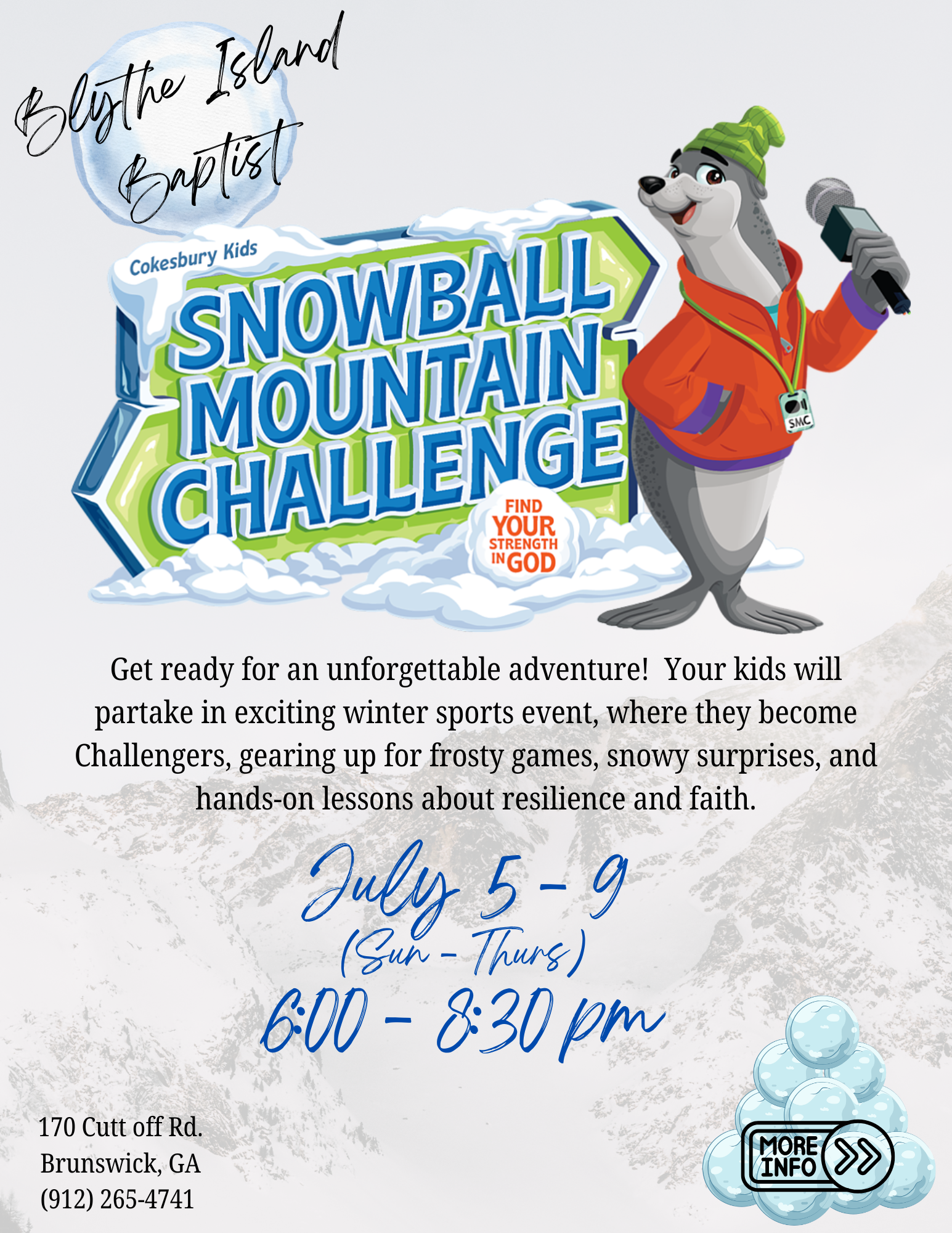 Blythe Island Baptist- VBS  