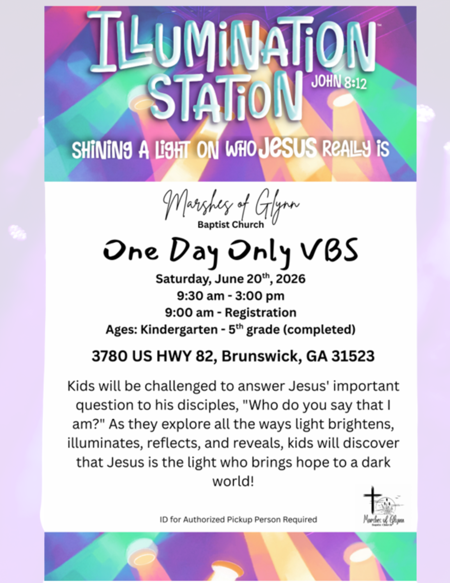 Marshe's of Glynn Baptist - VBS