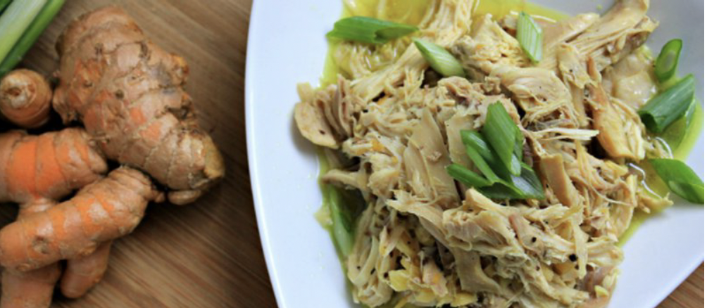 Slow Cooker Coconut Turmeric Chicken