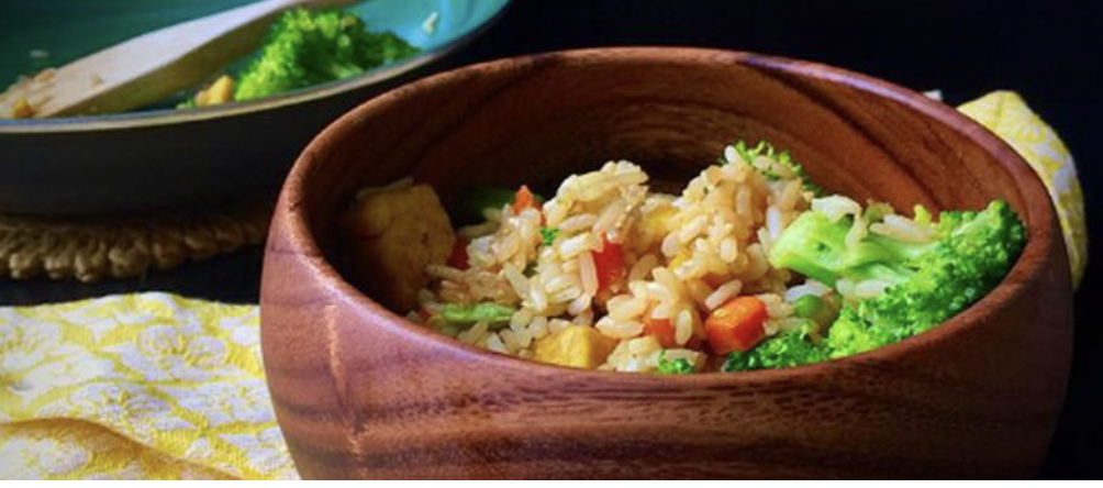 10-Minute Vegan and Gluten Free Rice for One