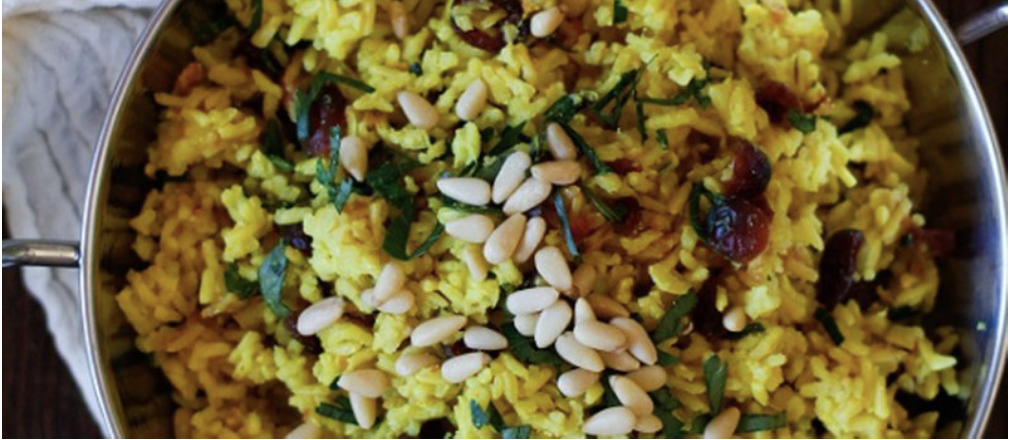 Ginger &amp; Turmeric Aromatic Rice