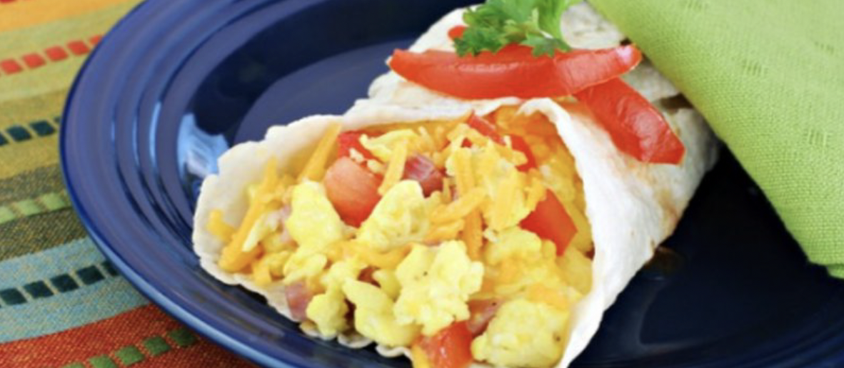 Scrambled Egg Wrap