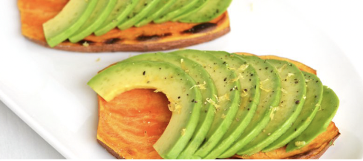 Sweet Potato Toast with Avocado